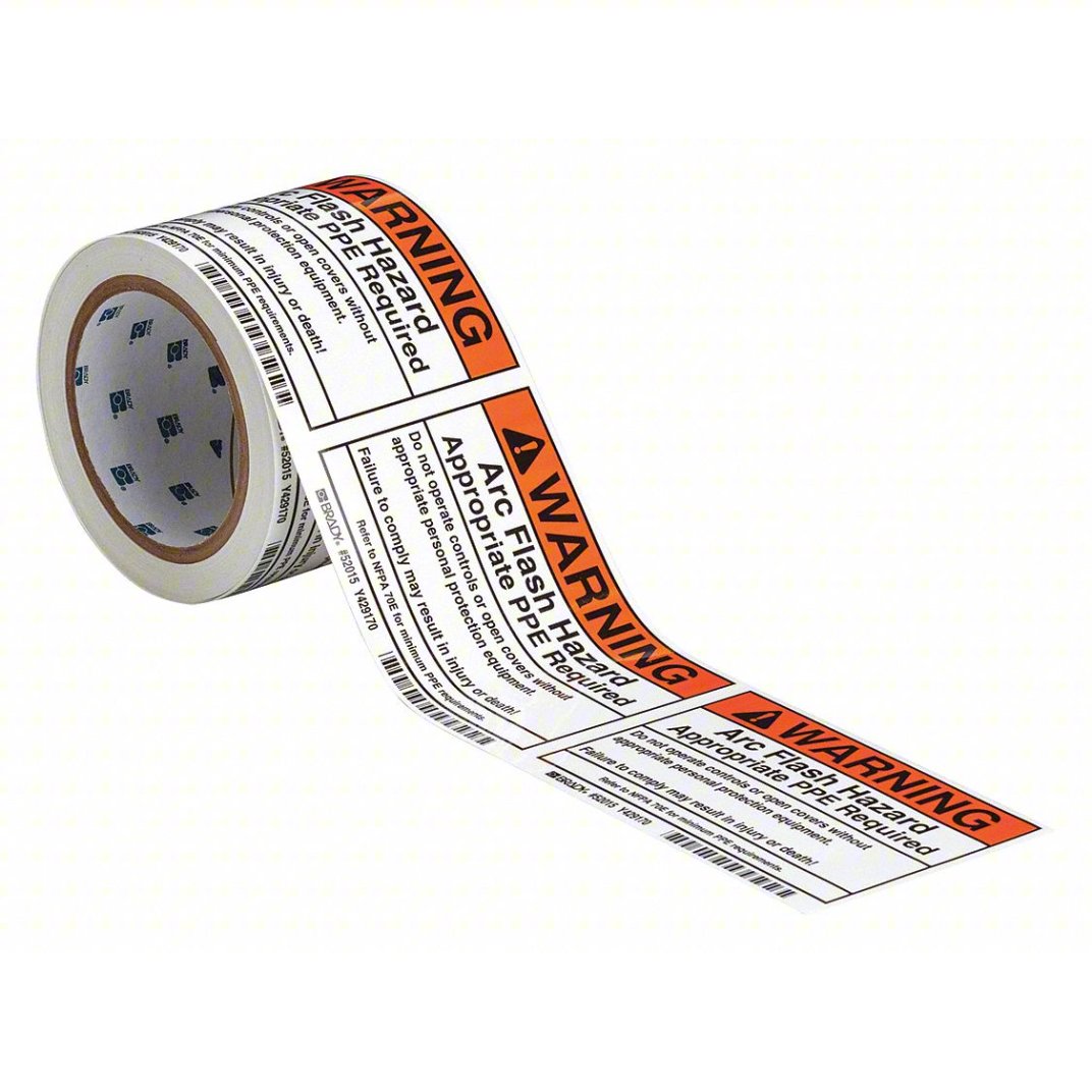 Arc Flash Warning Label
