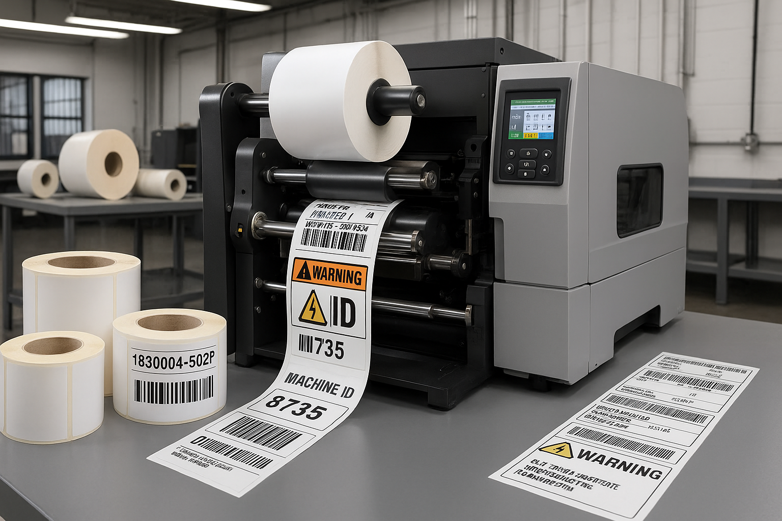 industrial custom label printing